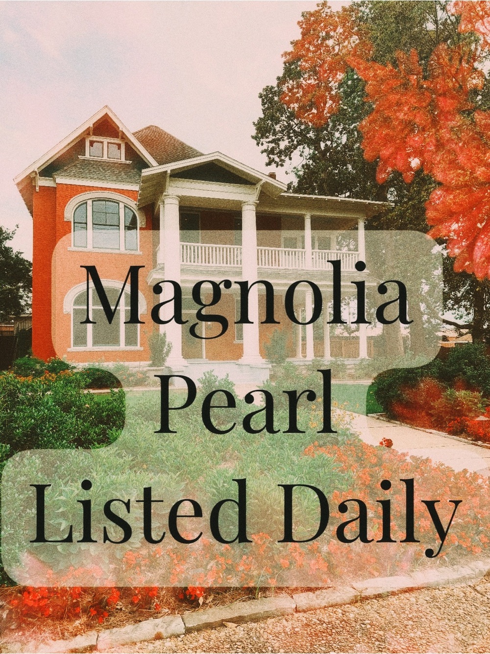 Magnolia Pearl to support my dreams